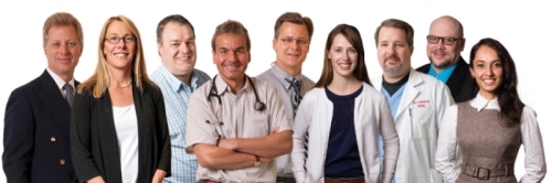 group photo of physicians